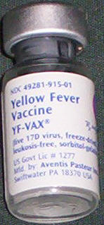 Вакцина против желтой лихорадки - Прививка против желтой лихорадки