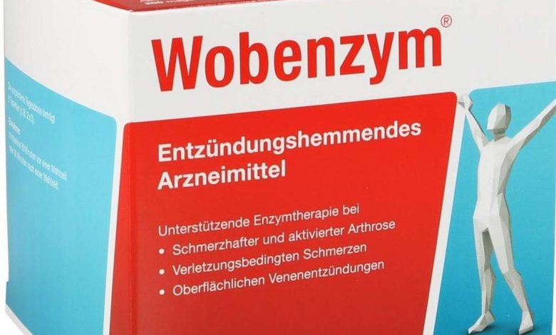 Wobenzym: vaisto vartojimo instrukcijos, struktūra, Kontraindikacijos