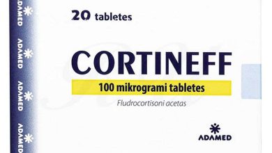 Cortinef: instrucțiuni de utilizare a medicamentului, structură, Contraindicații