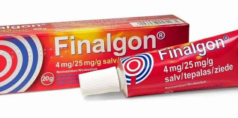 Finalgon: návod k použití léku, struktura, Kontraindikace