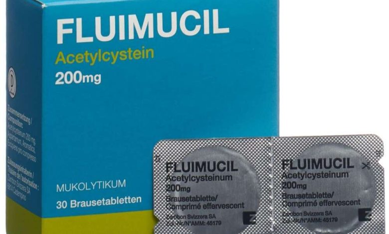 Fluimucil: 薬の使用説明書, 構造, 禁忌