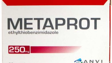 Metaprot: instruccions per utilitzar el medicament, estructura, Contraindicacions
