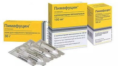 Pimafucinas: vaisto vartojimo instrukcijos, struktūra, Kontraindikacijos