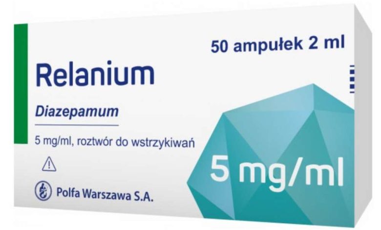Relanium: a gyógyszer használatára vonatkozó utasításokat, szerkezet, Ellenjavallatok