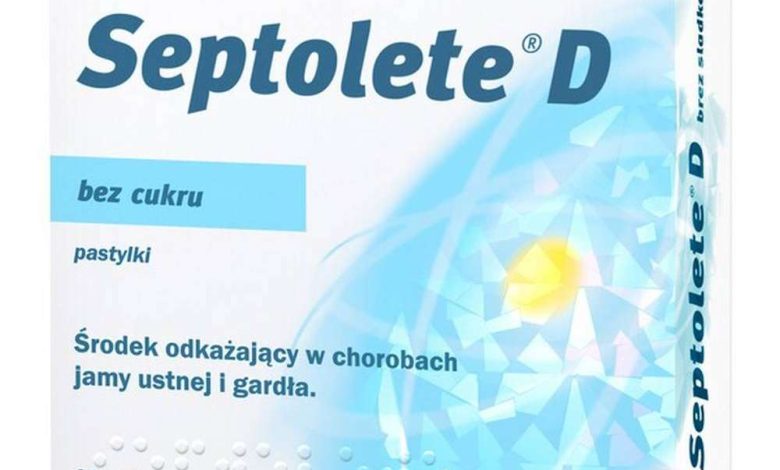셉톨레트 D: 약 사용 지침, 구조, 금기