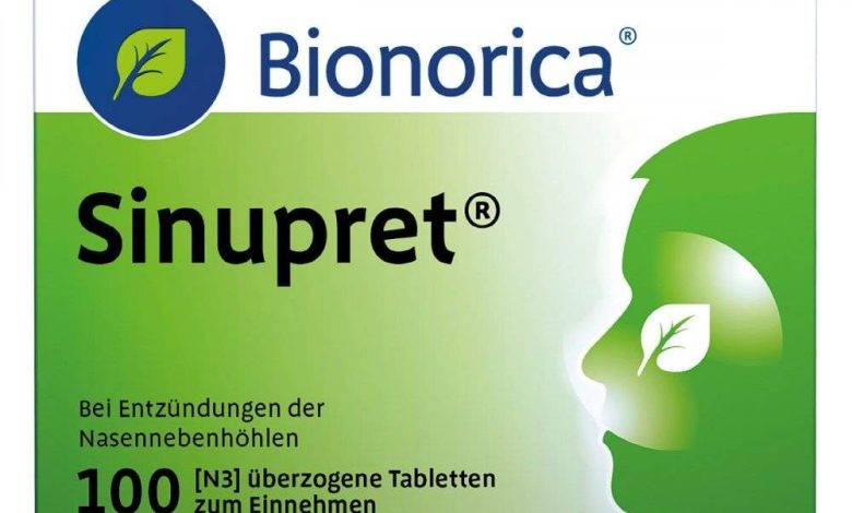 Sinupret: οδηγίες χρήσης του φαρμάκου, δομή, Αντενδείξεις