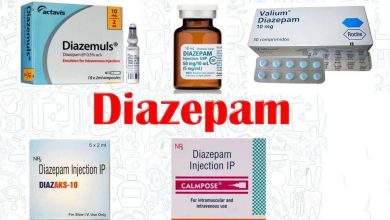 ديازيبام: تعليمات لاستخدام الدواء, هيكل, موانع