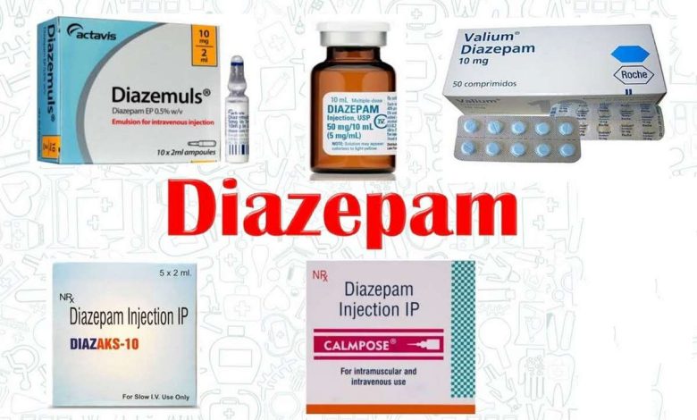 Diazepam: a gyógyszer használatára vonatkozó utasításokat, szerkezet, Ellenjavallatok