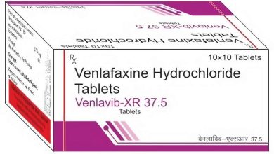 Venlafaxine: norādījumi par zāļu lietošanu, struktūra, Kontrindikācijas (Kad ATH N06AA22)