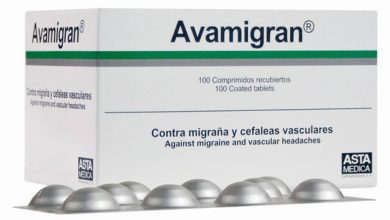 Avamigran - Gebrauchsanweisung für das Medikament, Struktur, Gegenanzeigen